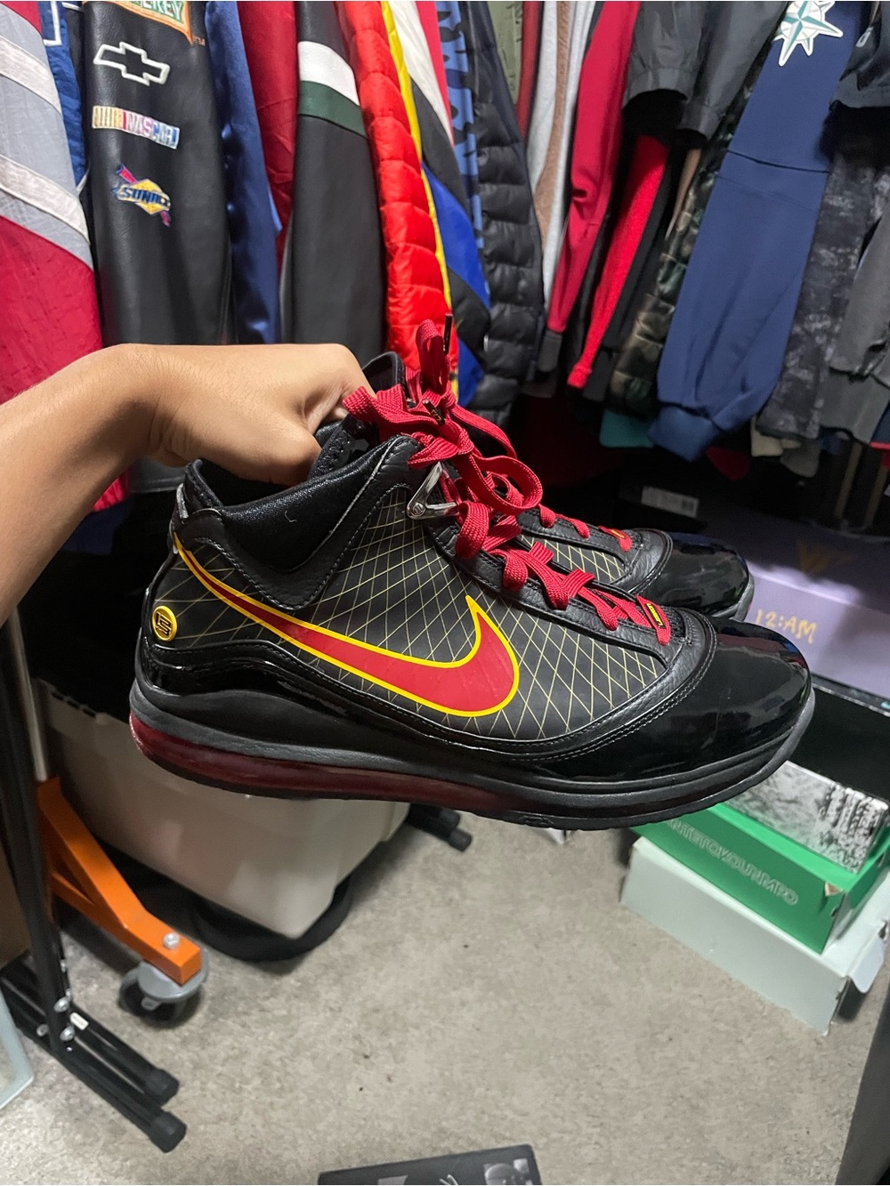 Nike Lebron 7 Fairfax Away Size 12